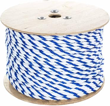 West Coast Paracord Twisted Polypropylene Pool Rope 1/4, 3/8, 1/2, 3/4