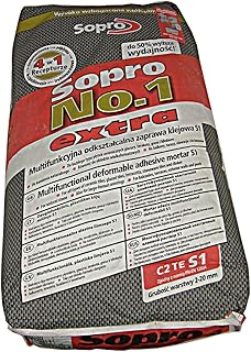 22,5kg SOPRO No.1 S1 Multifunktions- Flexkleber, Fliesen- und Natursteinkleber (1,20EUR/kg)