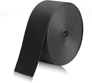 Black Nylon Heavy Duty Webbing Strap