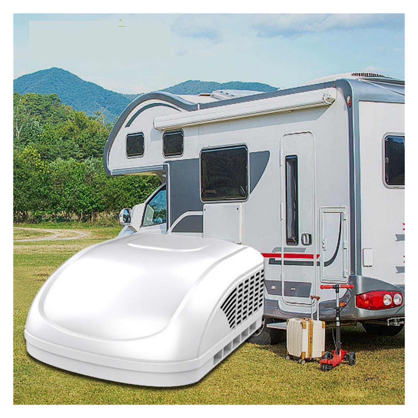 Heizen Und Kühlen Dach RV Klimaanlage Wohnmobil TruckCamper Van Caravan Auto Parkplatz Effiziente KüHlung(Heat and Cool)