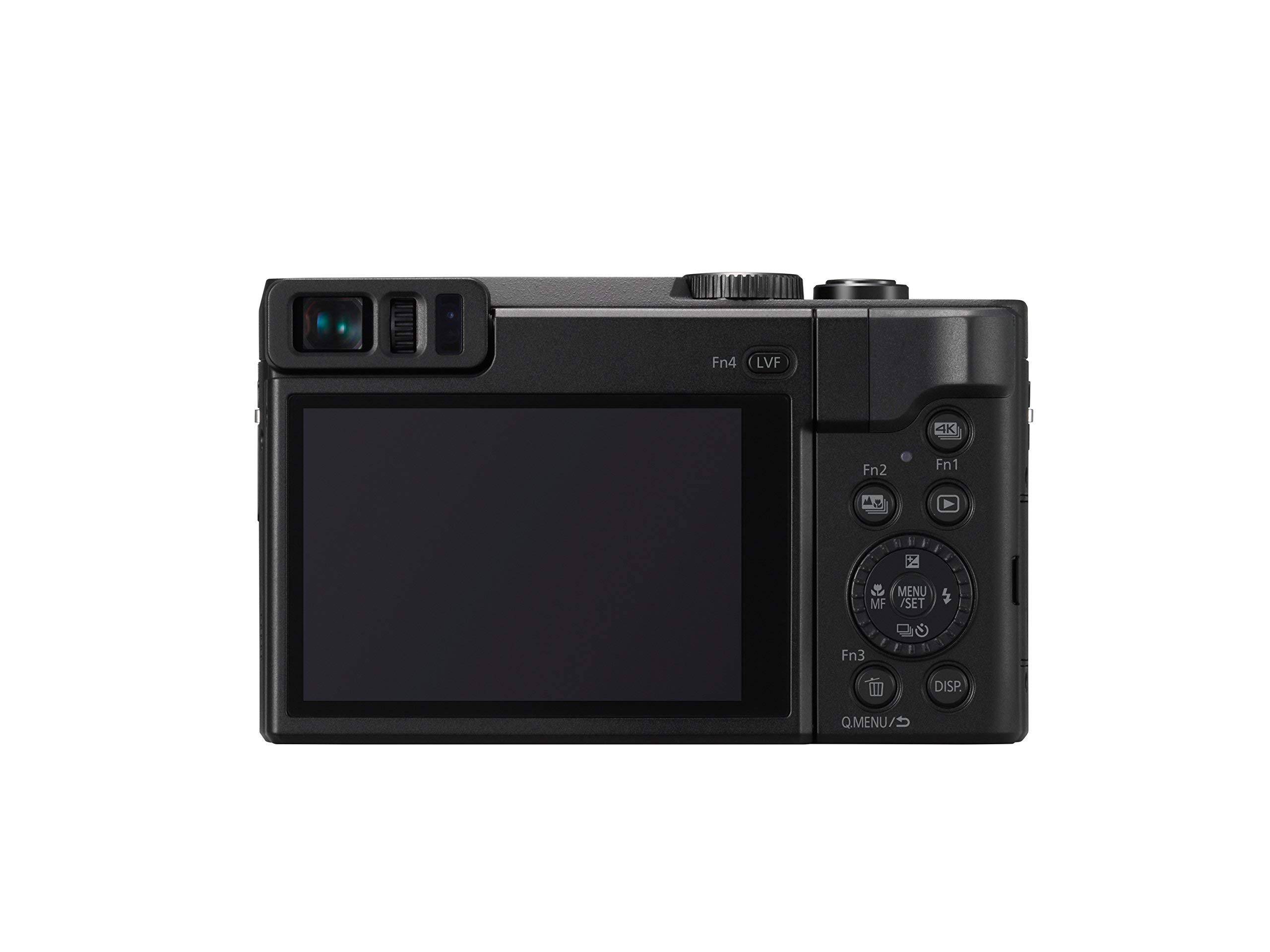 Panasonic DC-TZ90EB-K Appareil photo de voyage compact de poche à zoom 30x – Noir, vidéo et photo 4K, objectif Leica (Reconditionné)