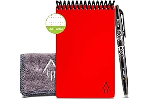 Rocketbook Mini Smart Reusable Notebook with Dotted Grid