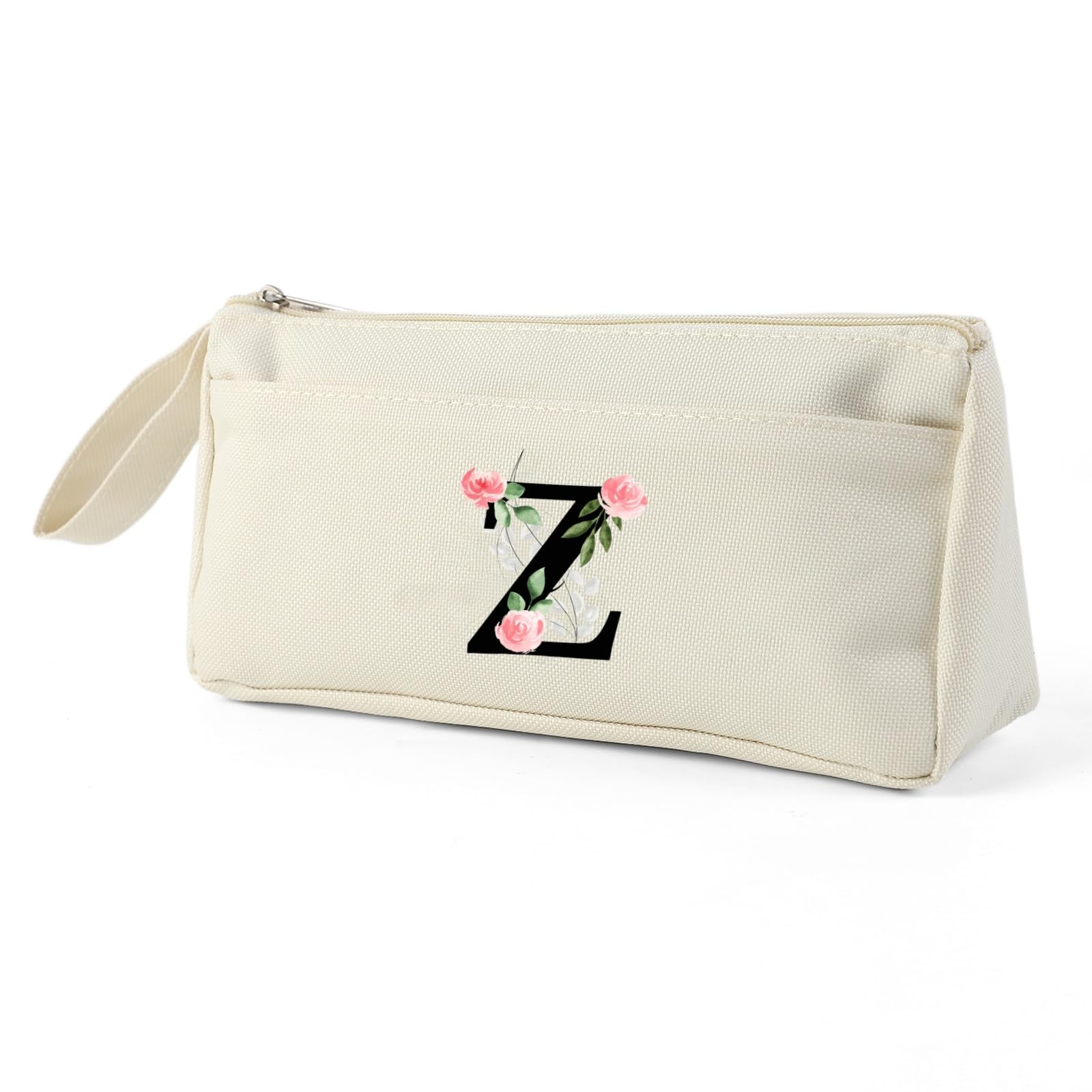 Blisswave Original Federmäppchen, A-Z Personalisierte Mäppchen mit Namen, Einfachem und Modernem Stil modischer Bleistifttasche, geeignet für Geschenke an Lehrer, Schüler, Kollegen und Schwestern