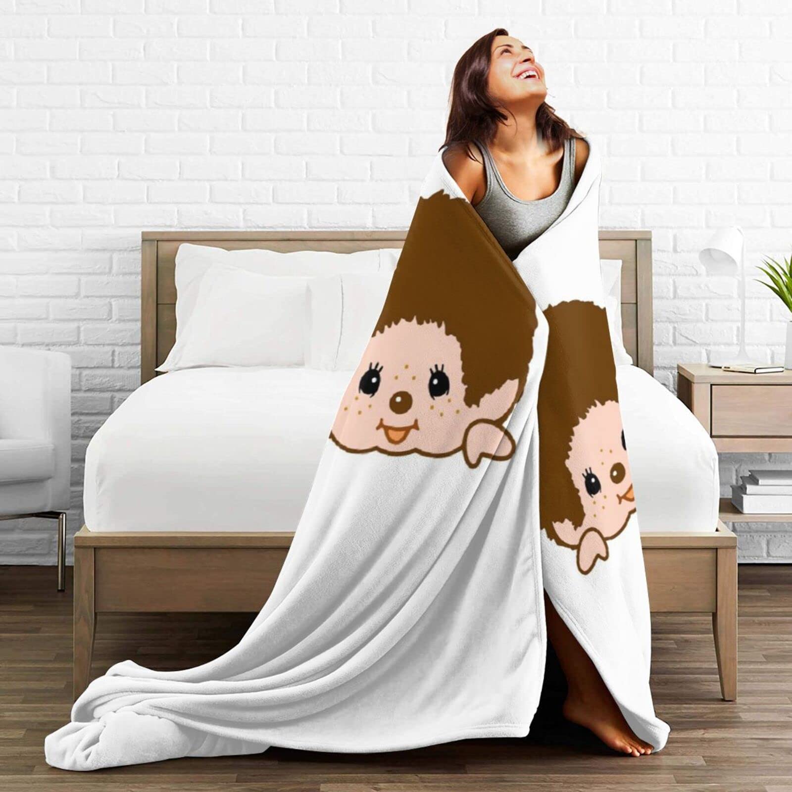 モンチッチ ブランケット 毛布 170×120cm Amazon｜モンチッチ 毛布 ブランケット ひざ掛け 大判 おしゃれな