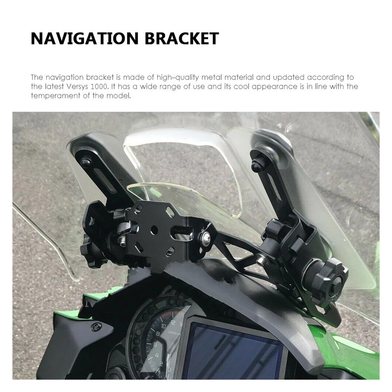 Navigationshalterung Halterung Für Versys 1000 2019 2020 Zubehör GPS Smart Telefon Navigation Mount Montage Adapter Halter