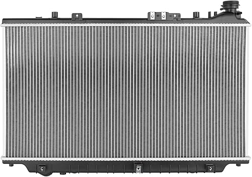 Miniatura 5 de DNA Motoring OEM-RA-13473 Radiador de núcleo de aluminio de 1 fila compatible con 12-17 Caprice 6.0L AT, 30-18 pulgadas de ancho x 15-34 pulgadas de