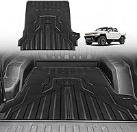 Vista 19 de TripleAliners - Tapete para caja de camioneta (de ejes) de 5 pies, encaje perfecto para pick-up de carga, accesorio de protección de vehículo