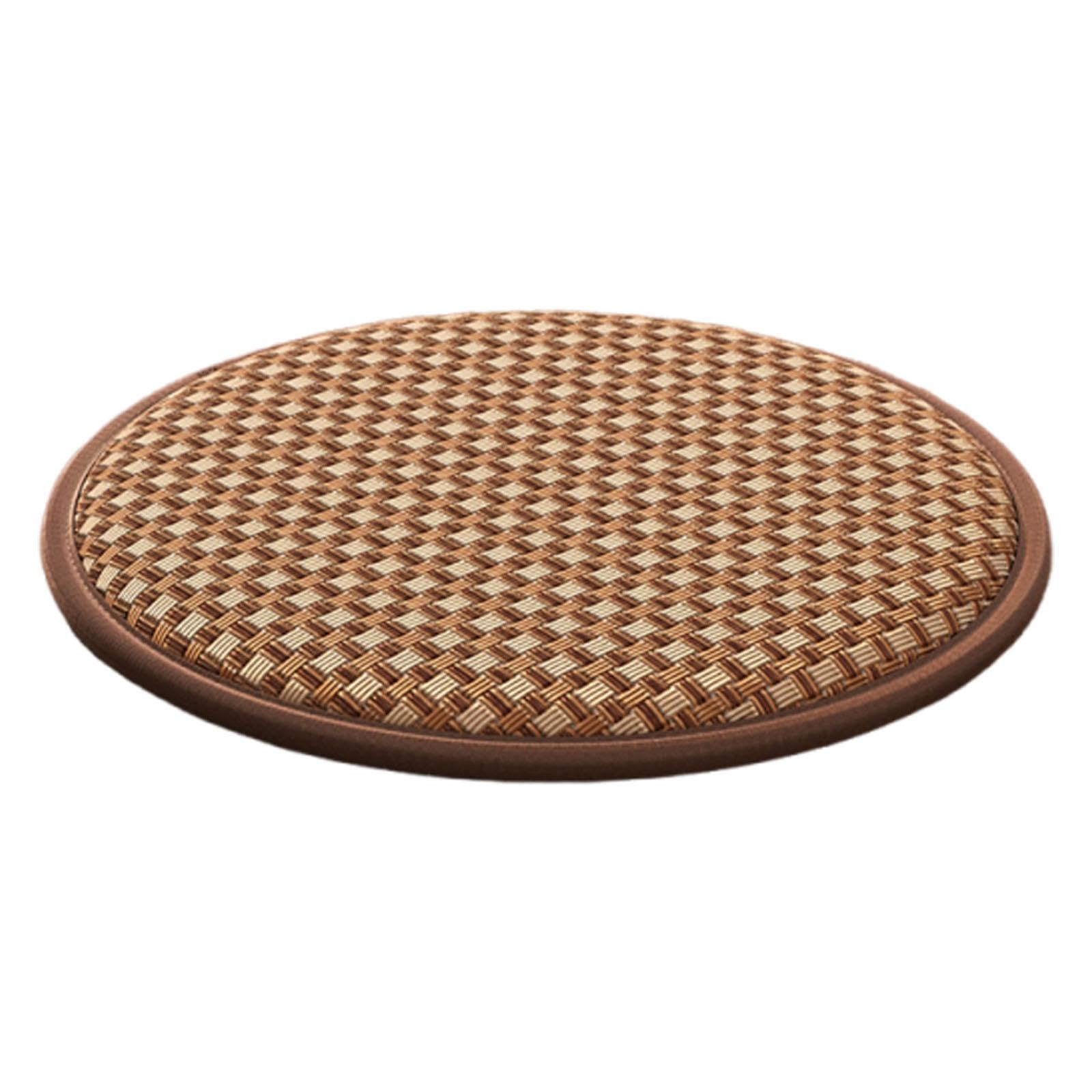 Tappetino Meditazione Antiscivolo Cuscino Tondo Decorativo Imbottitura Confortevole E Durevole Superficie Facile da Lavare Adatto per Seduta Domestica