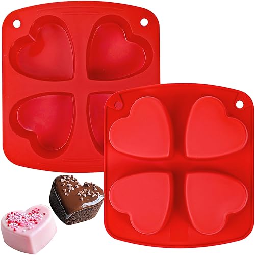 Miniatura 9 de Webake Molde para Brownies de Silicona para Freidora de Aire para Hornear, Molde de Silicona Cuadrado Antiadherente de 2.6" para S'mores, Disco