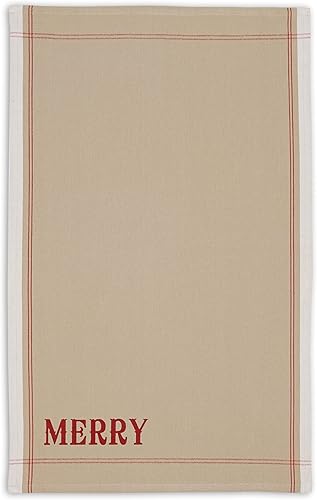 Miniatura 4 de DII Juego de toallas de cocina navideñas de inspiración vintage, 18 x 28 pulgadas, alegre, jingle, alegría y noel, 4 unidades