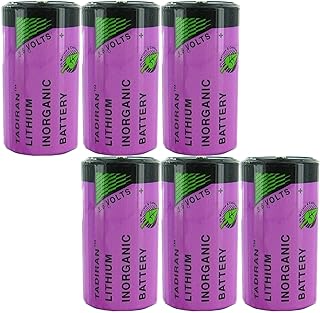 6pcs TL-5930 Size D Battery for Tadiran TL-5930/S Lithium Battery 3.6v 19000mah Replacement for LS33600 LSH20