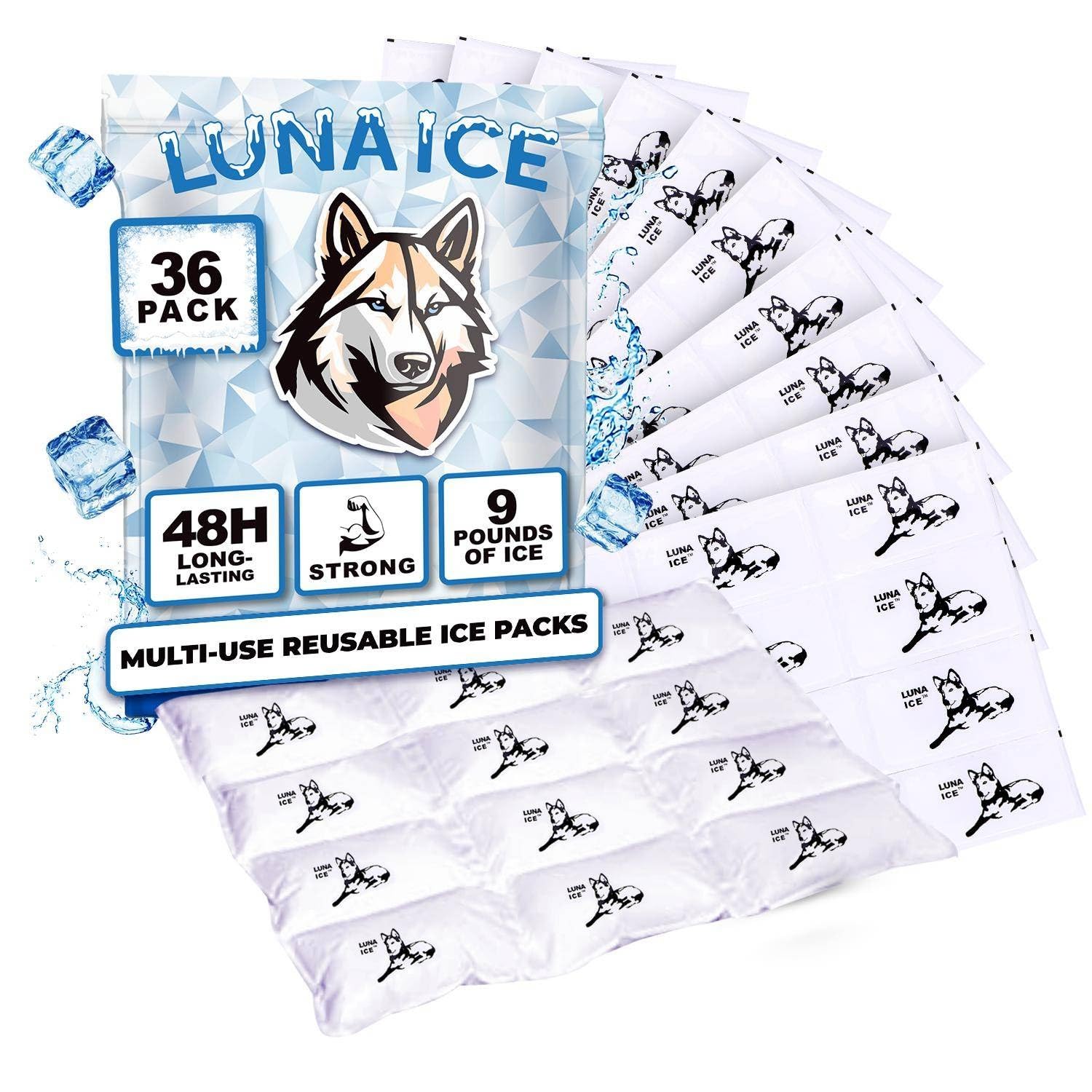 Buy Luna Ice Bulk 12600 Ice PacksDry Ice for Shipping Frozen Food