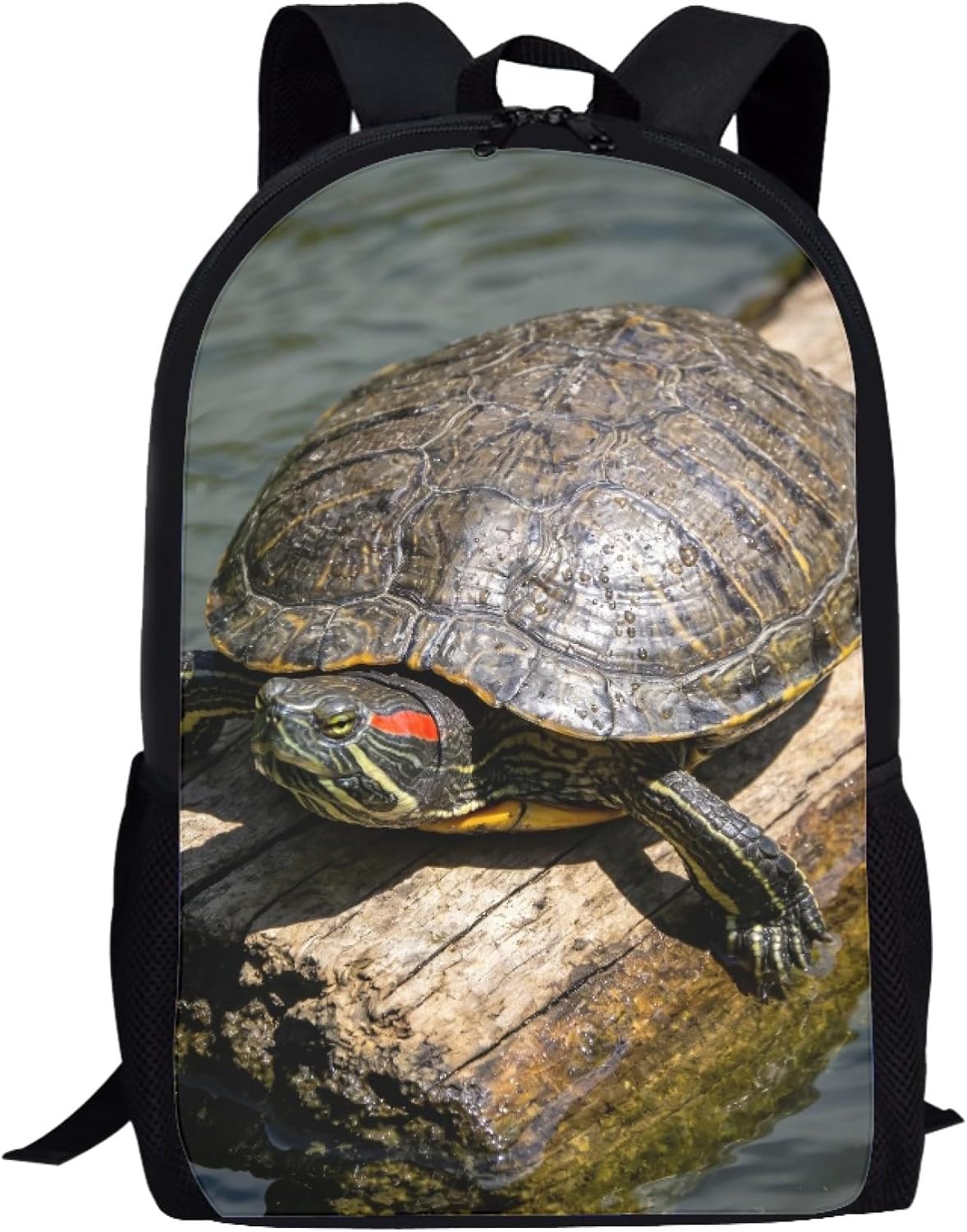 Amzbeauty Otter Print Primary Elementary School Bag Kids Fishing Backpack Holiday Gift Fashion Lightweight Small Book Bag