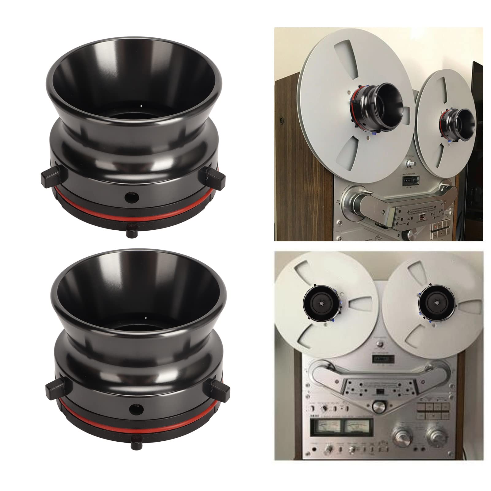 Amazon.com: 1 Pair Nab Hub Adapters, 10in Reel to Reel Tape