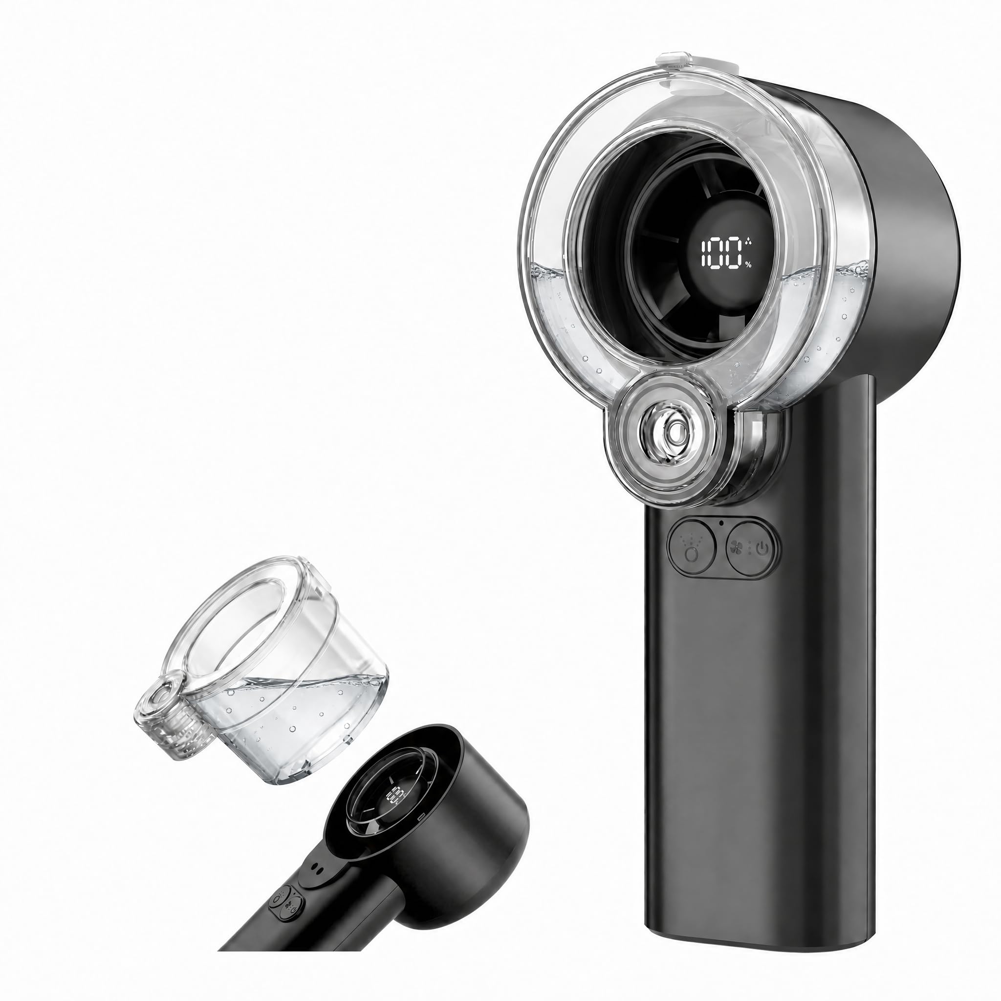 Ventilateur portatif 2 en 1 fini la chaleur étouffante au bureau