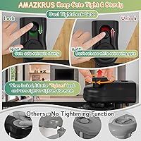 Vista 6 de 200'' Retractable Baby Gates Extra Wide,34" Tall Retractable Dog Gate for Doorways,Extra Long Retractable Baby Gate for