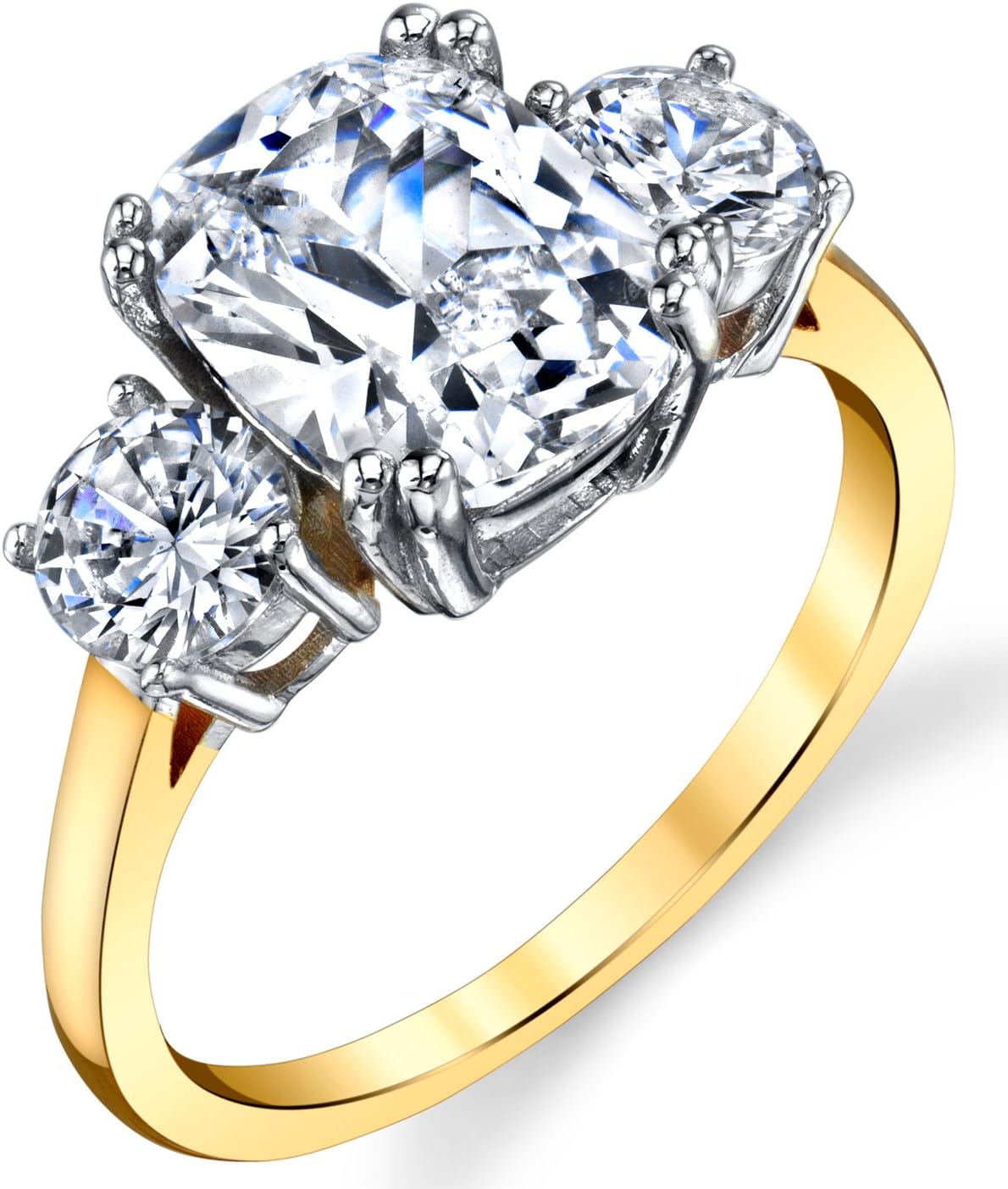 Sterling Silver Meghan Markle CZ Wedding Ring Gold Jamaica Ubuy