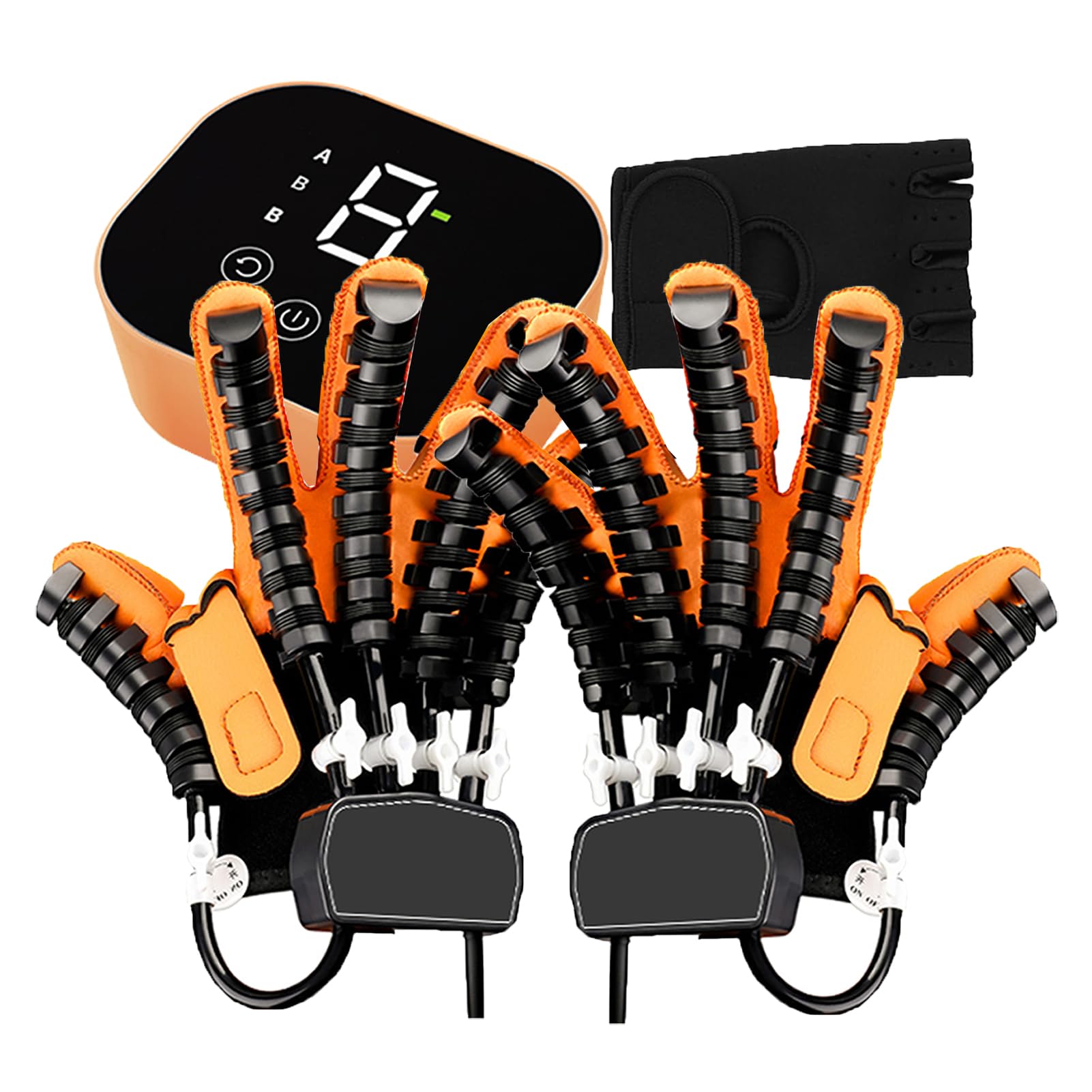 Gants robotisés de récupération après Un AVC, entraîneur de rééducation des Doigts réglable pour hémiplégie, arthrite, Main Droite et Main Gauche