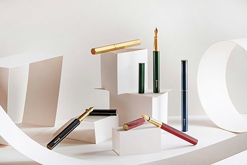 Miniatura 8 de ワイスタジオ(Ystudio) Y-studio YS-STAT-48 Classic Revolve - Pluma estilográfica, color negro