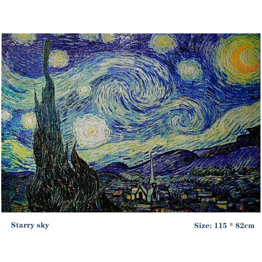 Amazon.co.jp: ヴィンセントヴァンゴッホが作成した3000ピースの