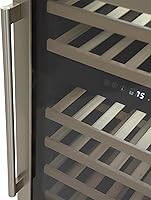 Vista 8 de DE430WCDZSS Wine Cooler Designer Series Dual-Zone, 46 botellas, metálico
