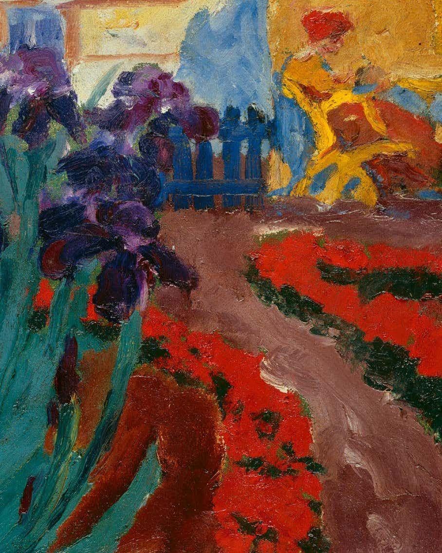 Emil Noldes Malweise: "Eine Farbe verlangt die andere"
