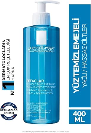 La Roche Posay Effaclar Ya l  ve Akne E ilimli Ciltler  in Y kama Jeli, 400 ml