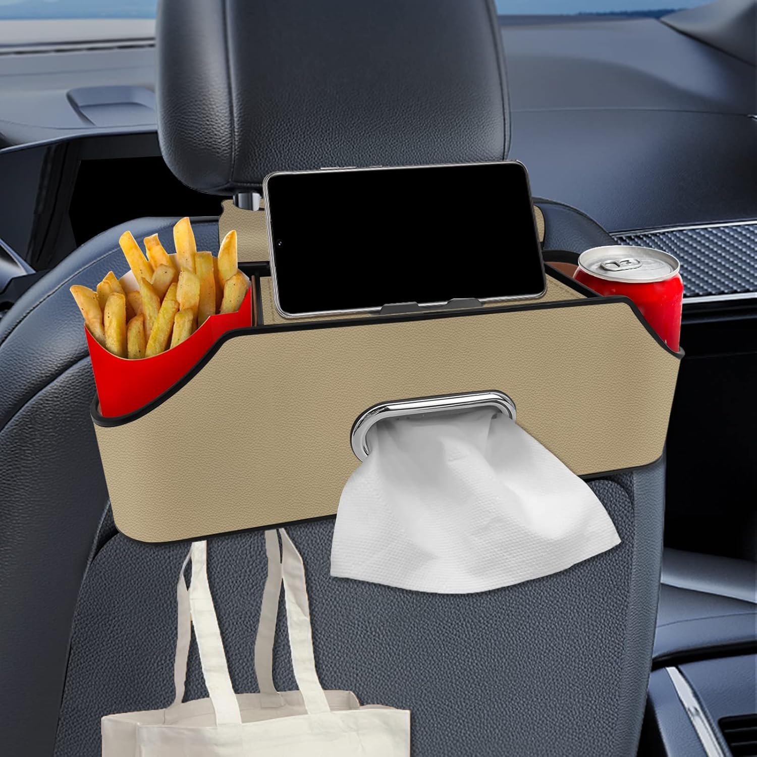Car Headrest Backseat Organizer,Seat Back Organizer,Hook