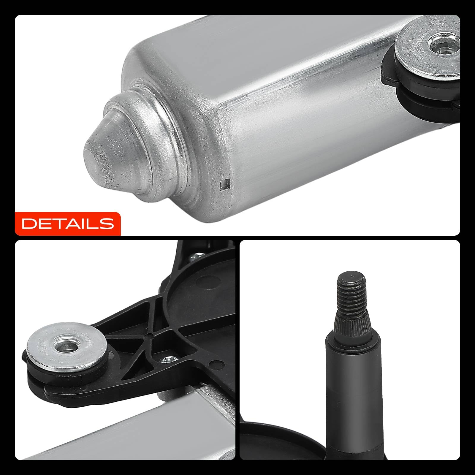 Frankberg Motore Tergicristallo Posteriore 3-Poli Compatibile con Grande Punto 199 Grande Punto Van 199 Punto 199 Punto Furgone/Compatto 199 Replace# 51757867