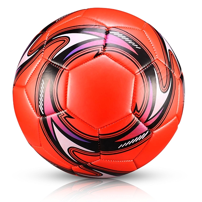 Agatige 轻量级足球官方训练比赛专用球 红色室内外用球