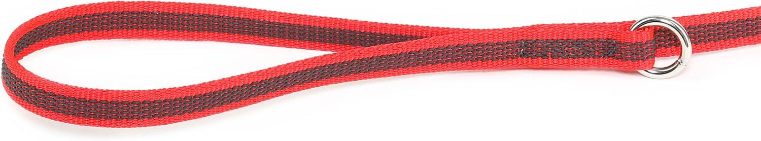 Color & Gray Super-Grip Leash with Handle, 14 mm x 1,8 m, Red-Gray - Image 5