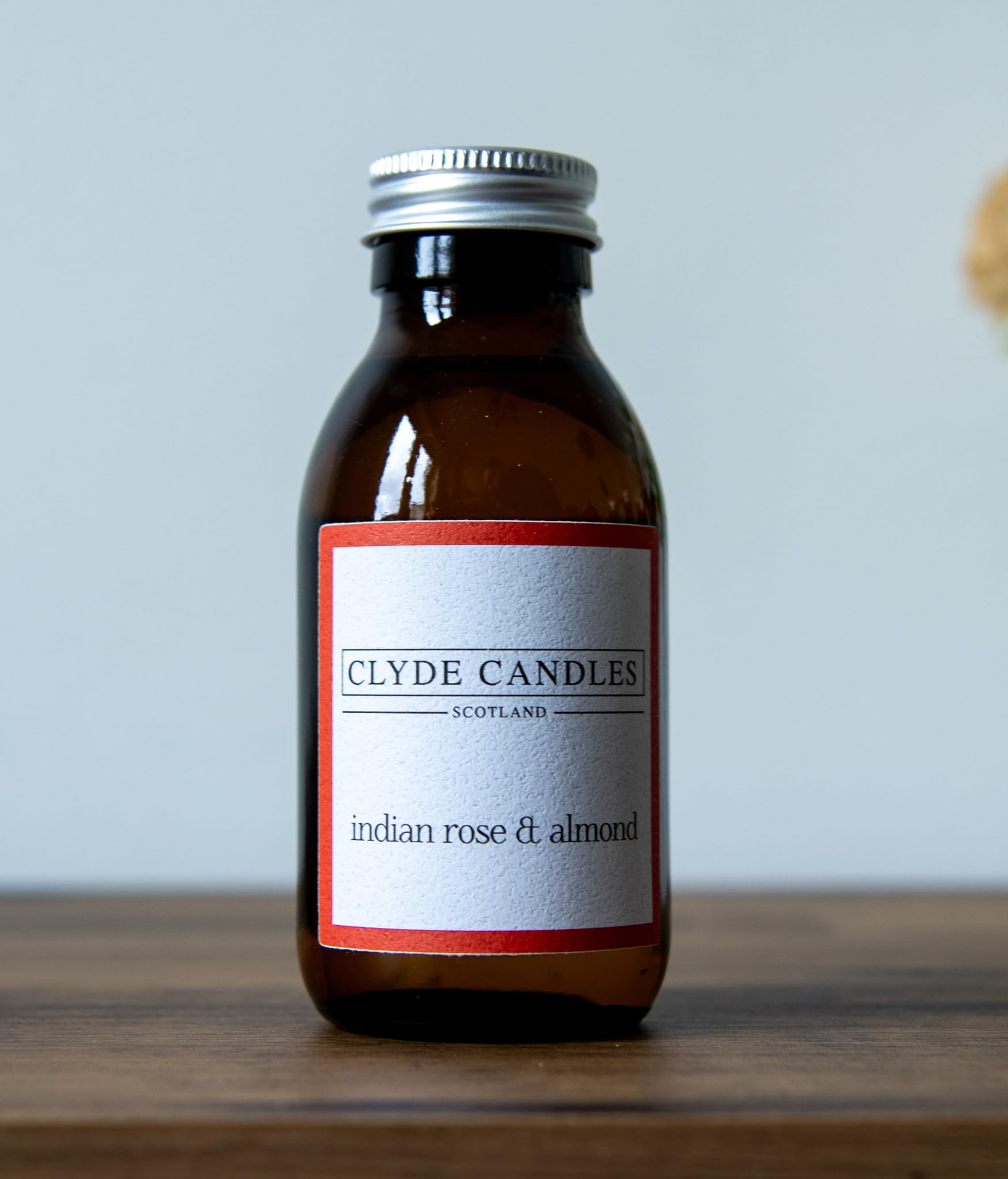 Clyde Candles Reed Diffuser Refill (Indian Rose & Almond)