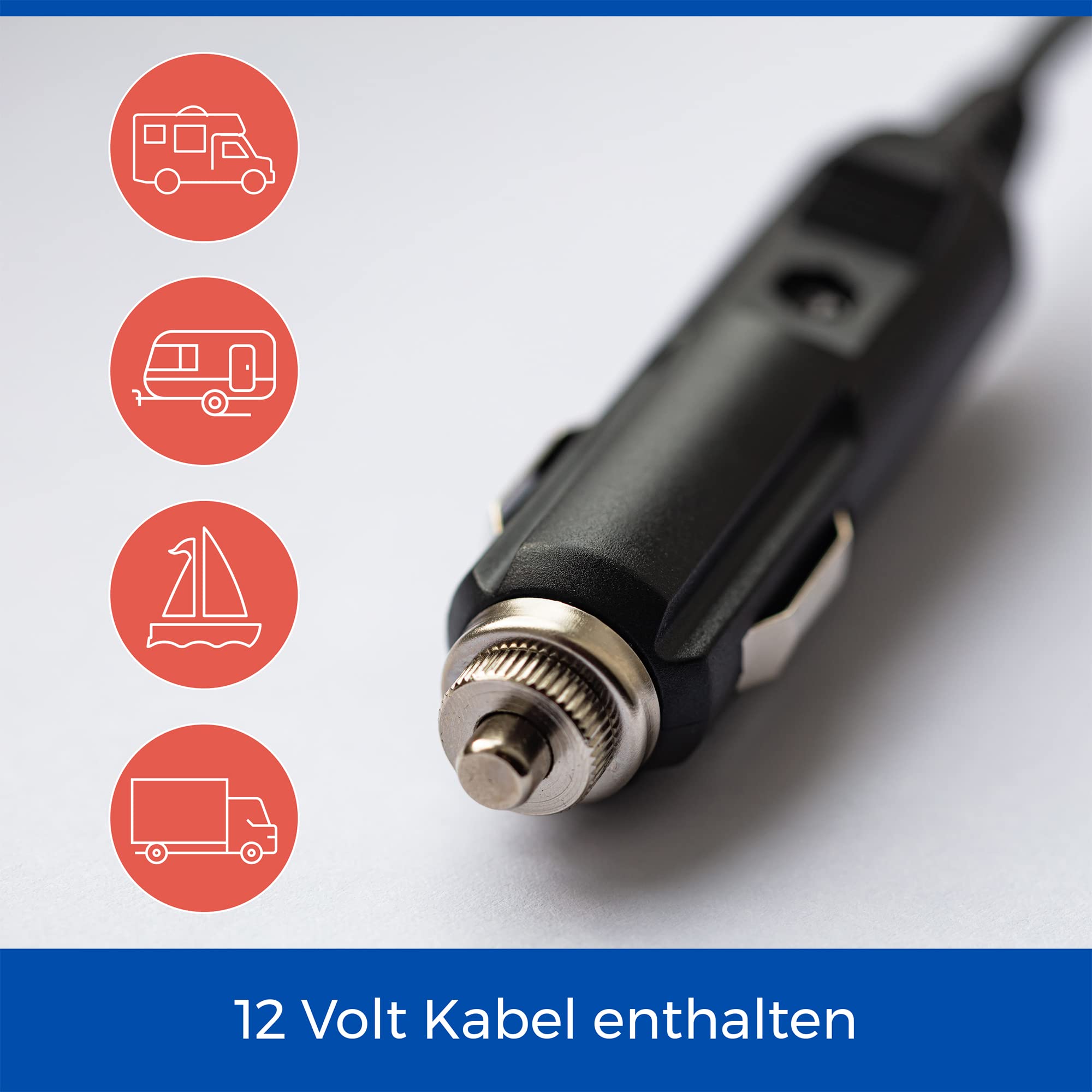 Cello C2424WS 24 Zoll 12V / 12 Volt Smart Fernseher für Wohnmobil & Wohnwagen, Camping Fernseher mit WebOS, Netflix, Bluetooth, DVB-T2 HD/DVB-S2 Triple-Tuner