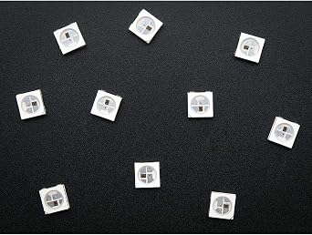 Adafruit Industries NeoPixel 5050 RGB LED with Integrated Driver Chip - 10 Pack