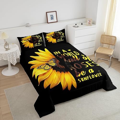 Vista 18 de Erosebridal Lindo juego de ropa de cama de hipopótamo tamaño matrimonial, juego de edredón de hipopótamo de dibujos animados para niños y niñas