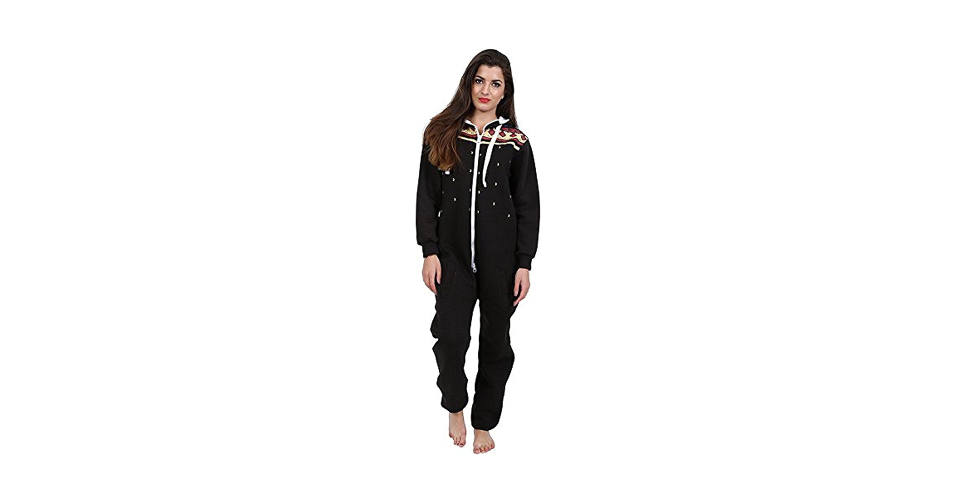 Amazon.com: Juicy Trendz Adult Onesie Pajamas Fleece Hooded