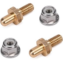 ASIJUNTYECHO 70332 Grill Door Hinge Pin, Door Hinge Adjustment Tool, Replacement Bolt Nut Fit for Weber Genesis Summit Spirit Grill Parts,2 Pick