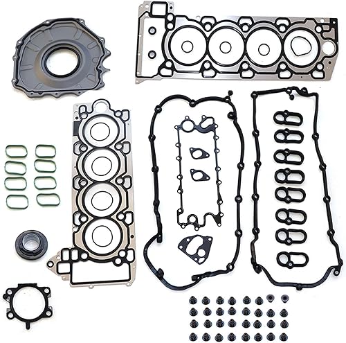 SecosAutoparts Juego de juntas de culata de motor AJ133 LR105293 LR105294 AJ813952 compatible con Jaguar XJ XF XFR XFR-S 2010-2016 Compatible con