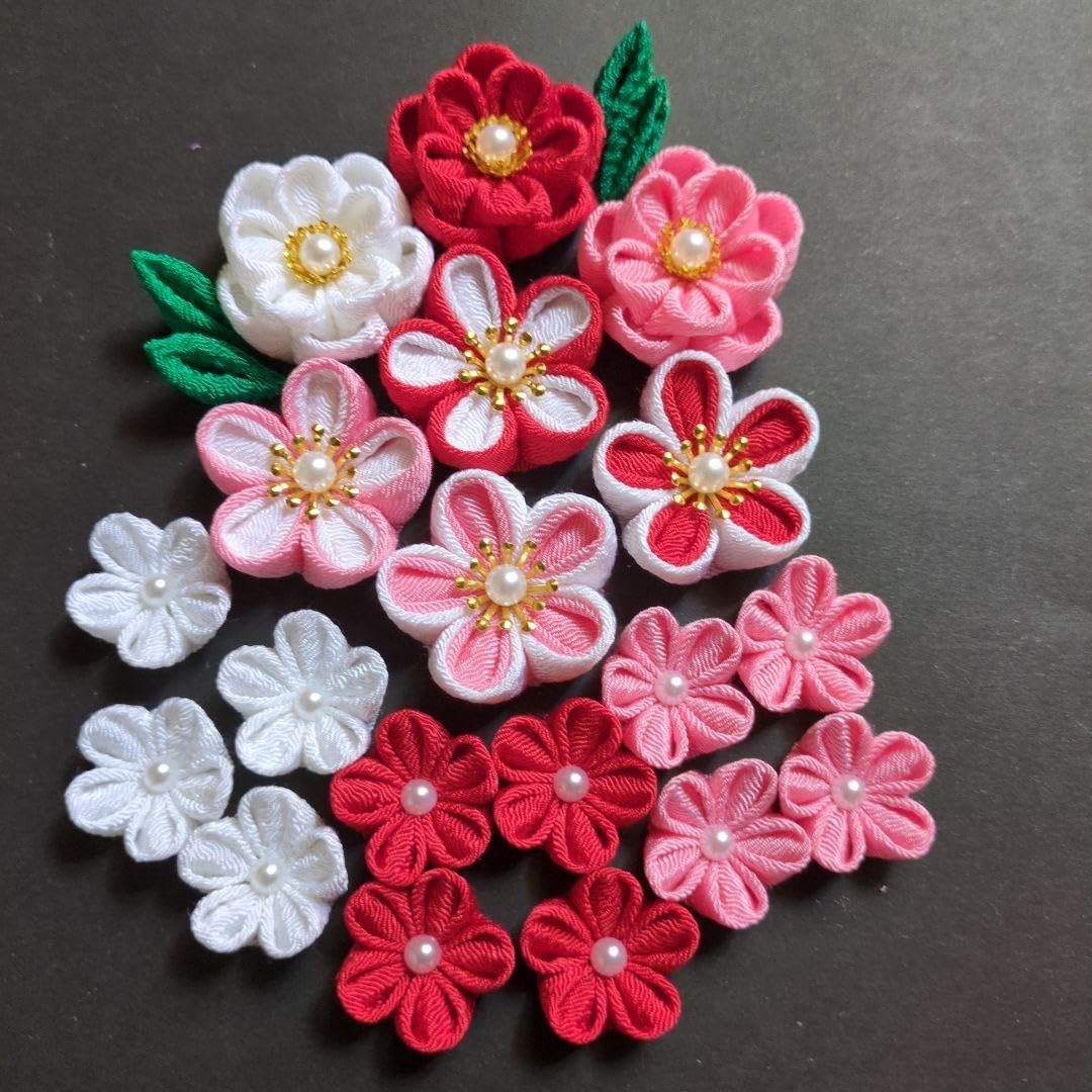 レジンヘアゴム ポニーフック ドライフラワー No.275 レジン ドライ