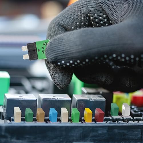 Miniatura 7 de GLOSO Circuit Breaker AUTO Reset Fuse for Car Truck RV Automotive Marine Boat Trolling Motor & Custom Wiring Audio Battery Protection E37 Auto (T1)