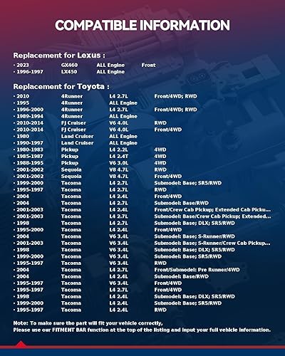 Vista 377 de KAX Espaciadores de rueda de 0.236 x 5.315 in, espaciadores de rueda centrados de 2 pulgadas y 6 lengüetas para F-15-0, Expedition, Mark LT, Negro