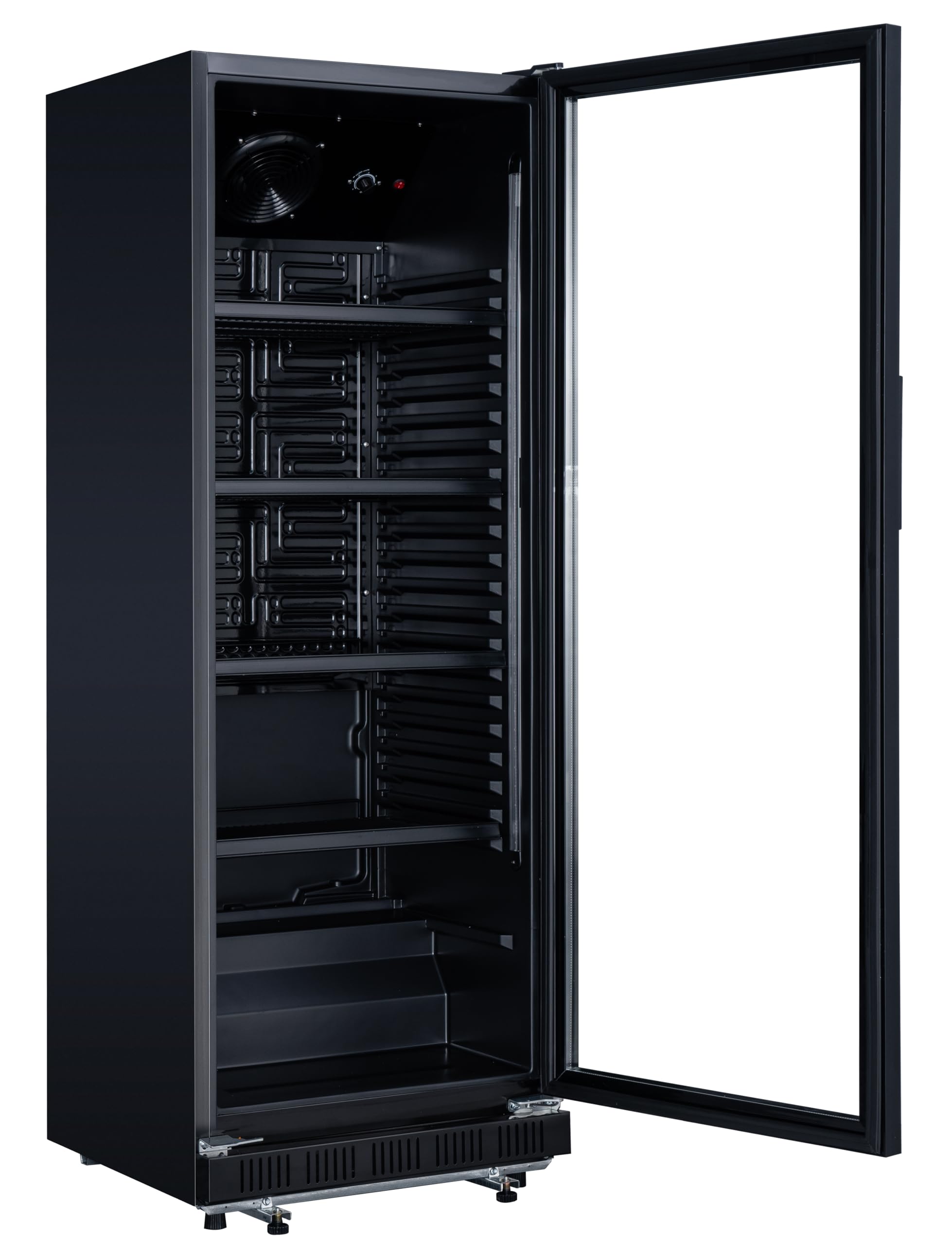 METRO Professional Getränkekühlschrank GSC2360B 347 L LED-Beleuchtung schwarz