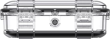 Pelican M50 Micro Case (Black/Clear)
