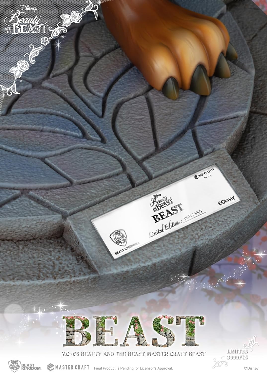 Beauty & The Beast: Beast MC-058 Master Craft Statue