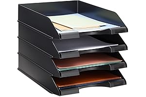 Multipurpose Paper Tray Organizer for Letter-Sized Documents