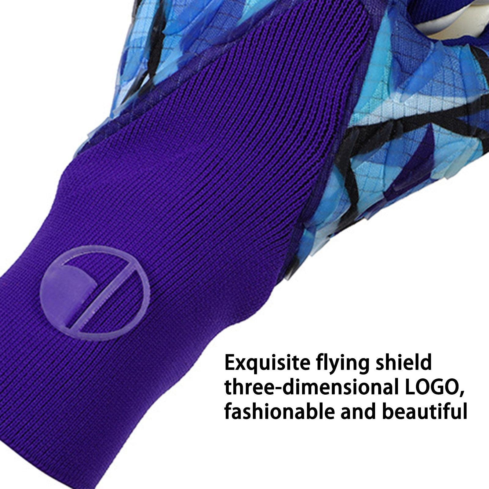ZORQ Guanti da portiere | Guanti da calcio – Guanti da portiere in lattice resistente, comodi e ad alte prestazioni, per giocare a tutto tondo