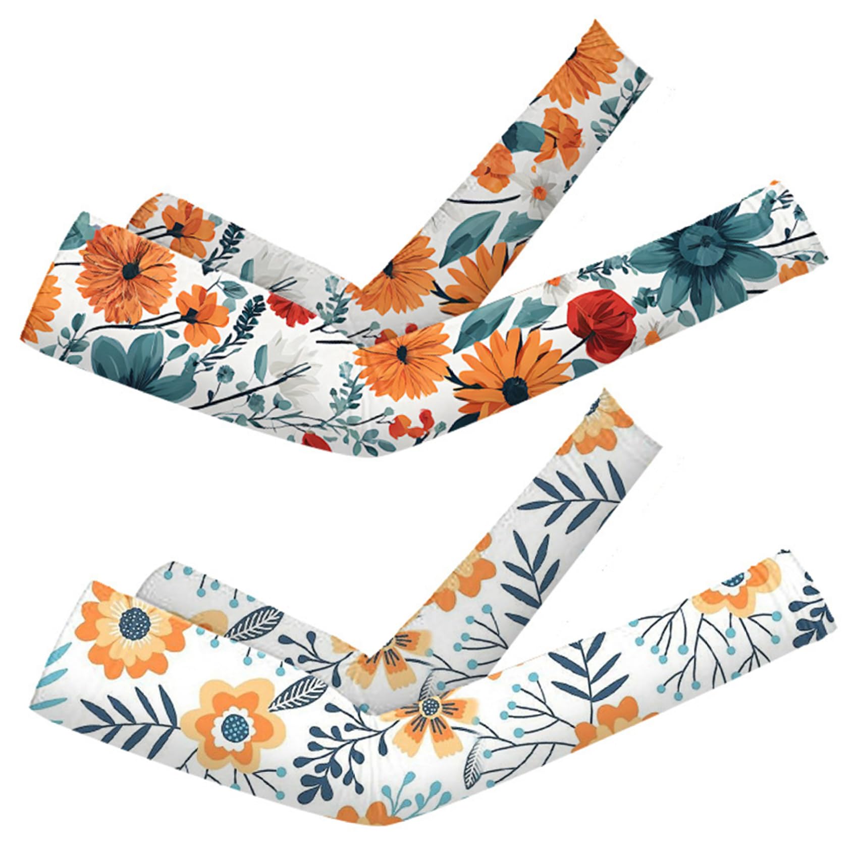 Mangas de jardinería floral y protección solar pack de 2 pares con diseño transpirable 7