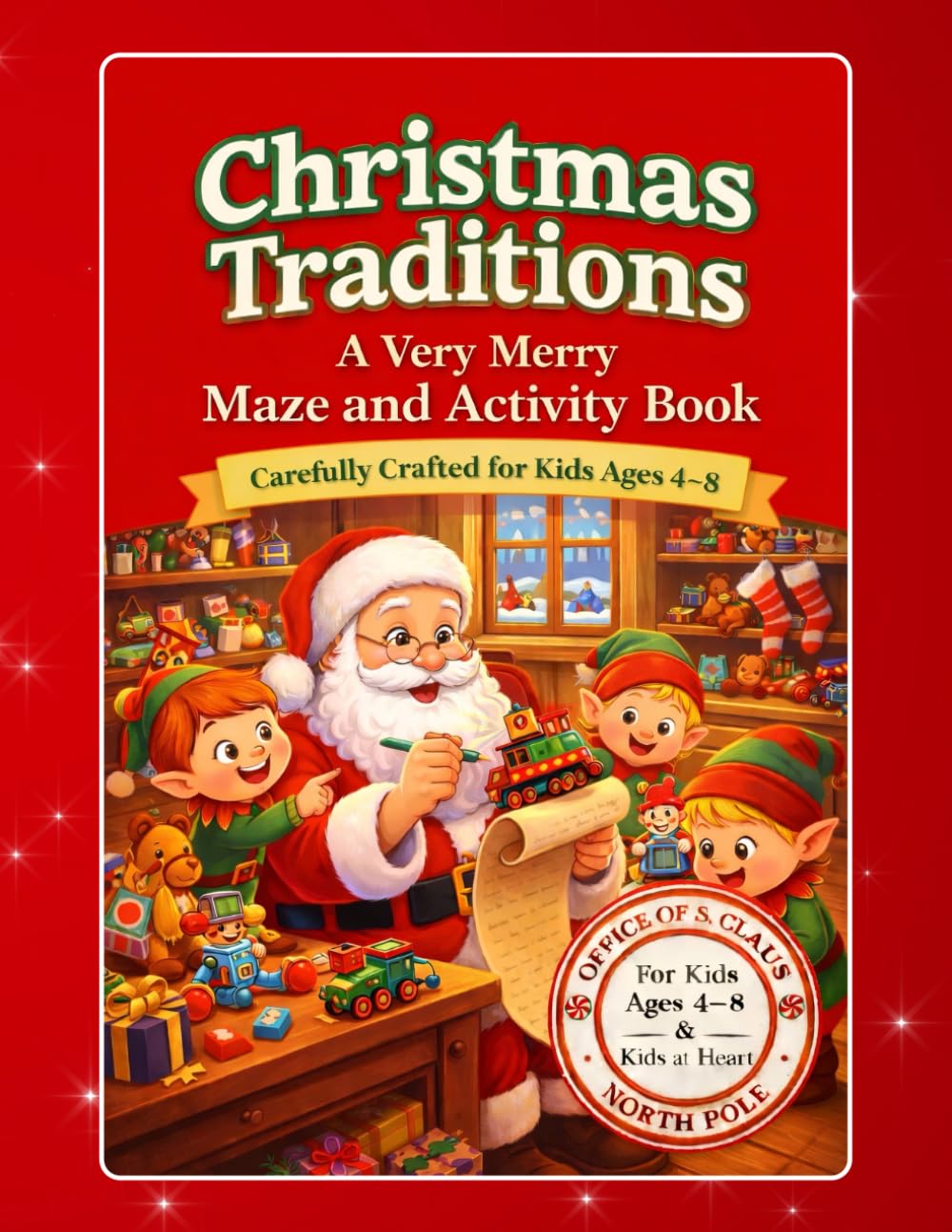 Christmas Traditions: A Very Merry Maze and Activity Book