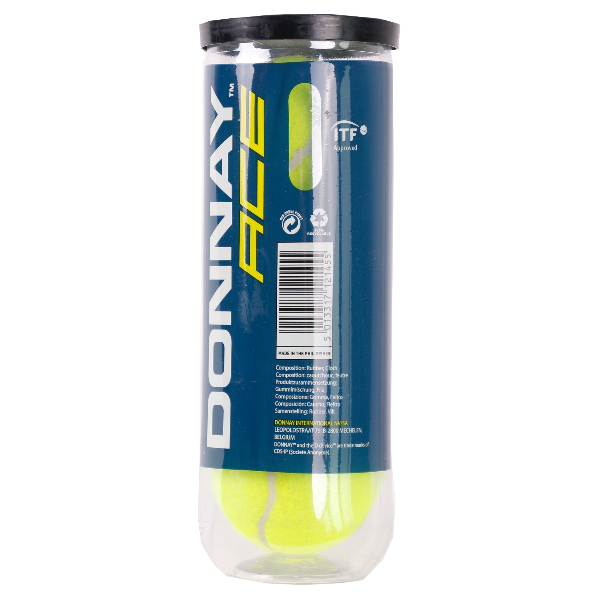 Mandelli Forma Tennisbälle 3er Set - Qualitätsbälle Für Training & Spiel