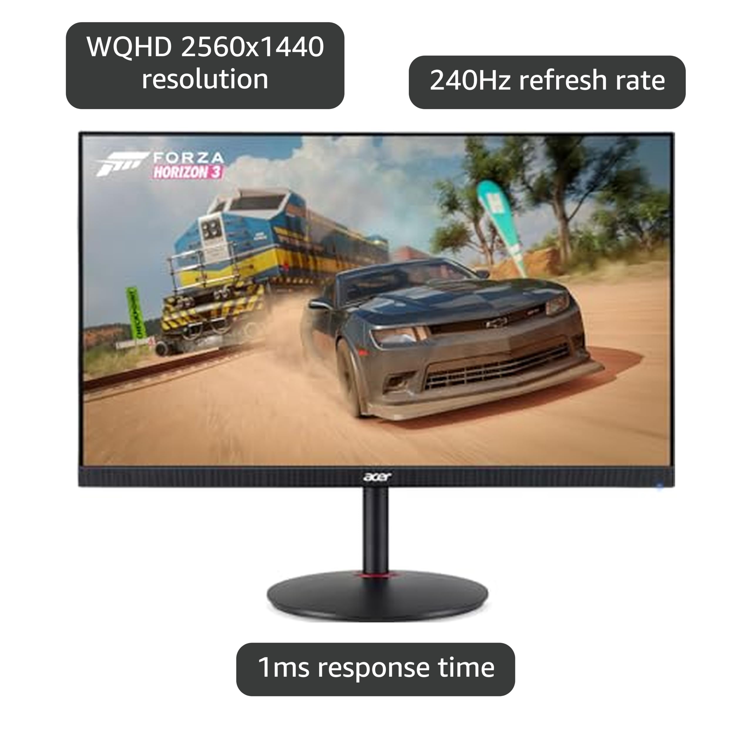 Amazon.com: acer Nitro XV2 27-inch Gaming Monitor IPS WQHD 240Hz Amazon.com: acer Nitro XV2 27-inch Gaming Monitor IPS WQHD 240Hz